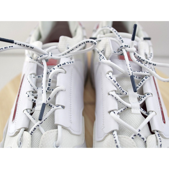 Polo Ralph Lauren Sport PS200‎ Men\'s White Navy Red Low 14 Lifestyle Sneakers main image 13